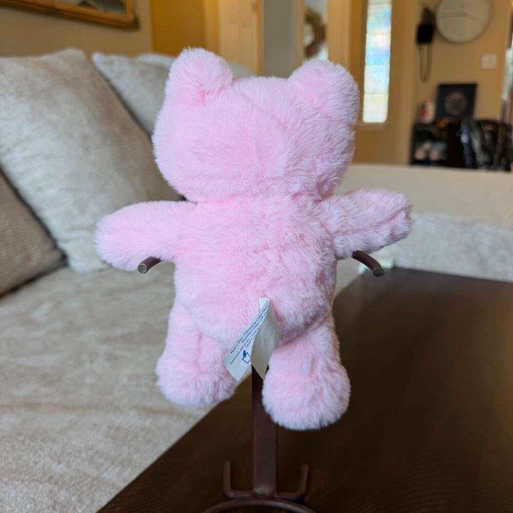 Build-A-Bear Buddies Mini Pink Spring Frog 9” - Picture 3 of 4